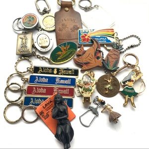 Vintage HAWAIIAN KEYCHAINS or🎄Ornaments COCOJOE’S